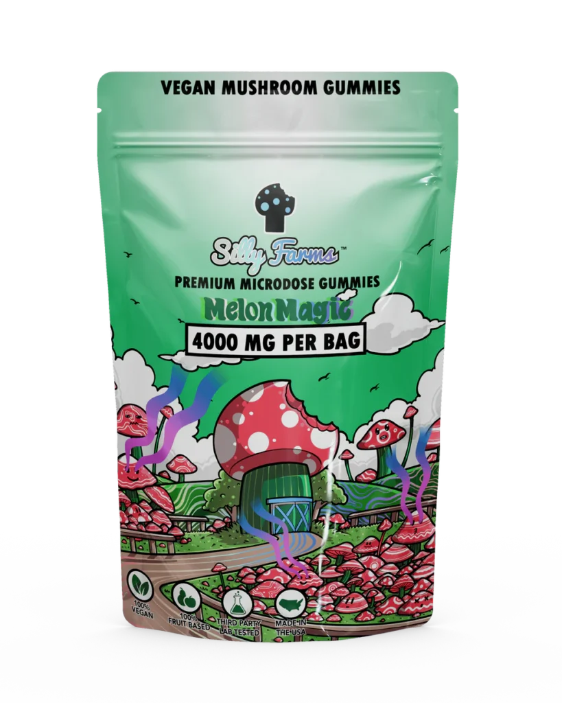 Buy Silly Farms Mushroom Gummies Melon Magic