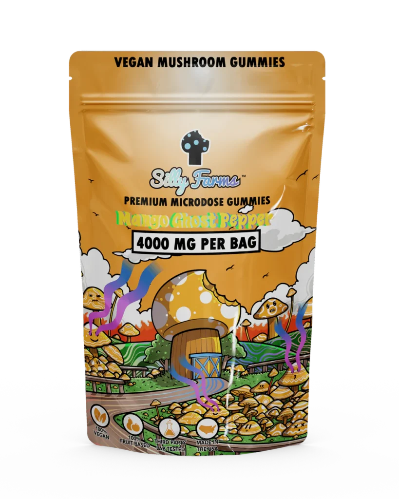 Buy Silly Farms Mushroom Gummies Mango Ghost Pepper